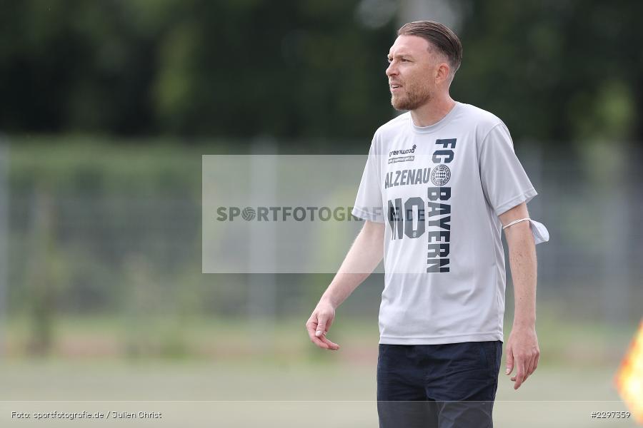 Murat Özbahar, Städtisches Sportzentrum, Alzenau in Unterfranken, 11.07.2021, sport, action, Fussball, Deutschland, Testspiel, Freundschaftsspiele, Juli 2021, Saison 2021/2022, Bayernliga, Hessenliga, TSV Karlburg, FC Bayern Alzenau - Bild-ID: 2297359