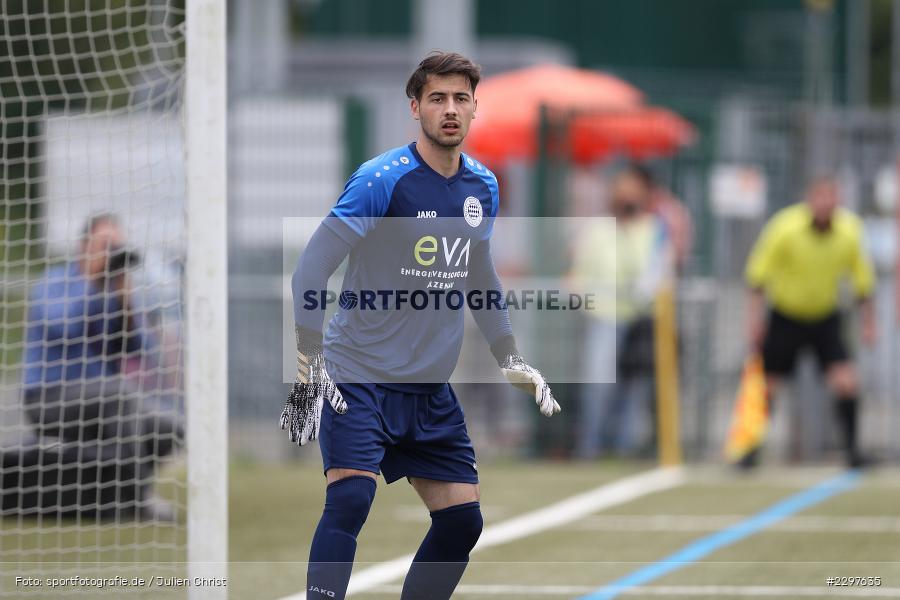 Pascal Cedric Maier, Städtisches Sportzentrum, Alzenau in Unterfranken, 11.07.2021, sport, action, Fussball, Deutschland, Testspiel, Freundschaftsspiele, Juli 2021, Saison 2021/2022, Bayernliga, Hessenliga, TSV Karlburg, FC Bayern Alzenau - Bild-ID: 2297635