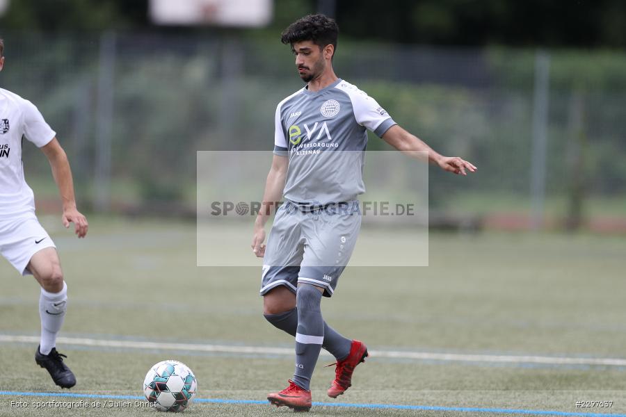 Antonio Tyrokomos, Städtisches Sportzentrum, Alzenau in Unterfranken, 11.07.2021, sport, action, Fussball, Deutschland, Testspiel, Freundschaftsspiele, Juli 2021, Saison 2021/2022, Bayernliga, Hessenliga, TSV Karlburg, FC Bayern Alzenau - Bild-ID: 2297637
