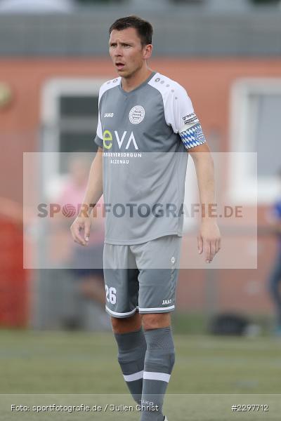 Marcel Andreas Wilke, Städtisches Sportzentrum, Alzenau in Unterfranken, 11.07.2021, sport, action, Fussball, Deutschland, Testspiel, Freundschaftsspiele, Juli 2021, Saison 2021/2022, Bayernliga, Hessenliga, TSV Karlburg, FC Bayern Alzenau - Bild-ID: 2297712