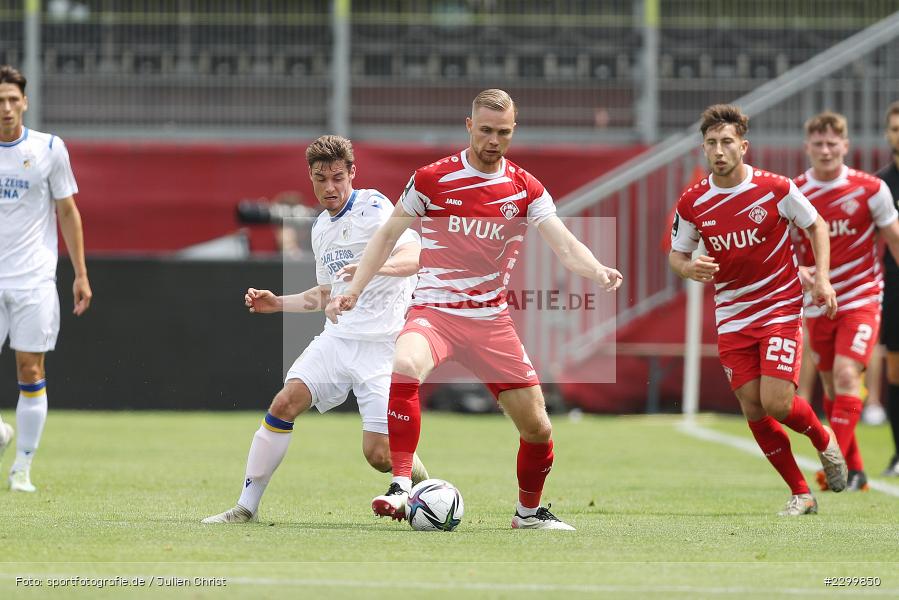 Lars Dietz, FLYERALARM Arena, Würzburg, 17.07.2021, DFL, Freundschaftsspiele, sport, action, Fussball, Deutschland, Juli 2021, Saison 2021/2022, FCC, FWK, Regionalliga Nordost, 3. Liga, FC Carl Zeiss Jena, FC Würzburger Kickers - Bild-ID: 2299850 Lars Dietz, FLYERALARM Arena, Würzburg, 17.07.2021, DFL, Freundschaftsspiele, sport, action, Fussball, Deutschland, Juli 2021, Saison 2021/2022, FCC, FWK, Regionalliga Nordost, 3. Liga, FC Carl Zeiss Jena, FC Würzburger Kickers - Bild-ID: 2299850