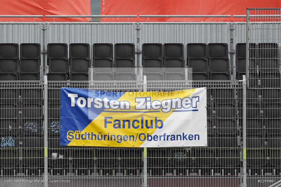 Torsten Ziegner Fanclub, FLYERALARM Arena, Würzburg, 17.07.2021, DFL, Freundschaftsspiele, sport, action, Fussball, Deutschland, Juli 2021, Saison 2021/2022, FCC, FWK, Regionalliga Nordost, 3. Liga, FC Carl Zeiss Jena, FC Würzburger Kickers - Bild-ID: 2299887 Torsten Ziegner Fanclub, FLYERALARM Arena, Würzburg, 17.07.2021, DFL, Freundschaftsspiele, sport, action, Fussball, Deutschland, Juli 2021, Saison 2021/2022, FCC, FWK, Regionalliga Nordost, 3. Liga, FC Carl Zeiss Jena, FC Würzburger Kickers - Bild-ID: 2299887