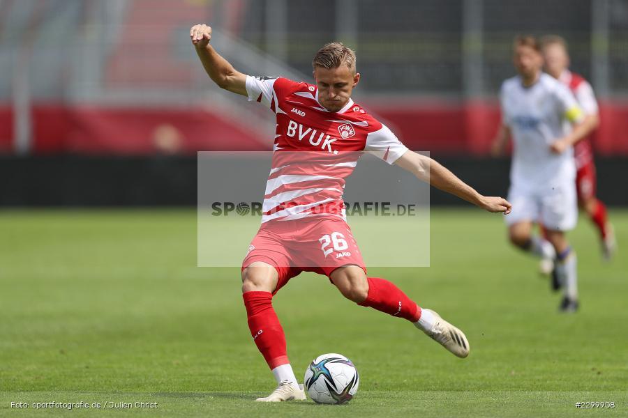 Alexander Lungwitz, FLYERALARM Arena, Würzburg, 17.07.2021, DFL, Freundschaftsspiele, sport, action, Fussball, Deutschland, Juli 2021, Saison 2021/2022, FCC, FWK, Regionalliga Nordost, 3. Liga, FC Carl Zeiss Jena, FC Würzburger Kickers - Bild-ID: 2299908 Alexander Lungwitz, FLYERALARM Arena, Würzburg, 17.07.2021, DFL, Freundschaftsspiele, sport, action, Fussball, Deutschland, Juli 2021, Saison 2021/2022, FCC, FWK, Regionalliga Nordost, 3. Liga, FC Carl Zeiss Jena, FC Würzburger Kickers - Bild-ID: 2299908