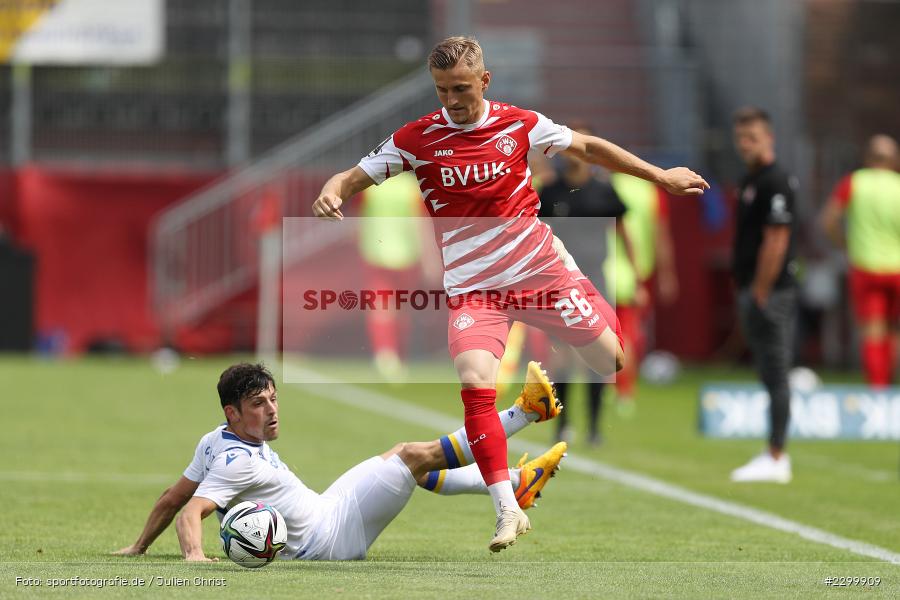 Alexander Lungwitz, FLYERALARM Arena, Würzburg, 17.07.2021, DFL, Freundschaftsspiele, sport, action, Fussball, Deutschland, Juli 2021, Saison 2021/2022, FCC, FWK, Regionalliga Nordost, 3. Liga, FC Carl Zeiss Jena, FC Würzburger Kickers - Bild-ID: 2299909 Alexander Lungwitz, FLYERALARM Arena, Würzburg, 17.07.2021, DFL, Freundschaftsspiele, sport, action, Fussball, Deutschland, Juli 2021, Saison 2021/2022, FCC, FWK, Regionalliga Nordost, 3. Liga, FC Carl Zeiss Jena, FC Würzburger Kickers - Bild-ID: 2299909