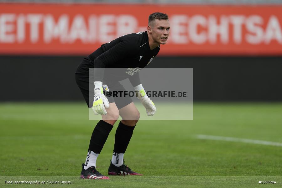 Tom Müller, FLYERALARM Arena, Würzburg, 17.07.2021, DFL, Freundschaftsspiele, sport, action, Fussball, Deutschland, Juli 2021, Saison 2021/2022, FCC, FWK, Regionalliga Nordost, 3. Liga, FC Carl Zeiss Jena, FC Würzburger Kickers - Bild-ID: 2299924 Tom Müller, FLYERALARM Arena, Würzburg, 17.07.2021, DFL, Freundschaftsspiele, sport, action, Fussball, Deutschland, Juli 2021, Saison 2021/2022, FCC, FWK, Regionalliga Nordost, 3. Liga, FC Carl Zeiss Jena, FC Würzburger Kickers - Bild-ID: 2299924