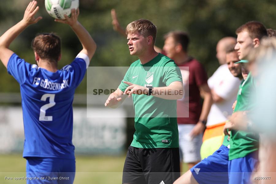 Trainer, Michael Worbis, Sportplatz, Gössenheim, 18.07.2021, Freundschaftsspiele, sport, action, Fussball, Deutschland, Juli 2021, Saison 2021/2022, TSV Partenstein, FC Gössenheim - Bild-ID: 2299977 Trainer, Michael Worbis, Sportplatz, Gössenheim, 18.07.2021, Freundschaftsspiele, sport, action, Fussball, Deutschland, Juli 2021, Saison 2021/2022, TSV Partenstein, FC Gössenheim - Bild-ID: 2299977
