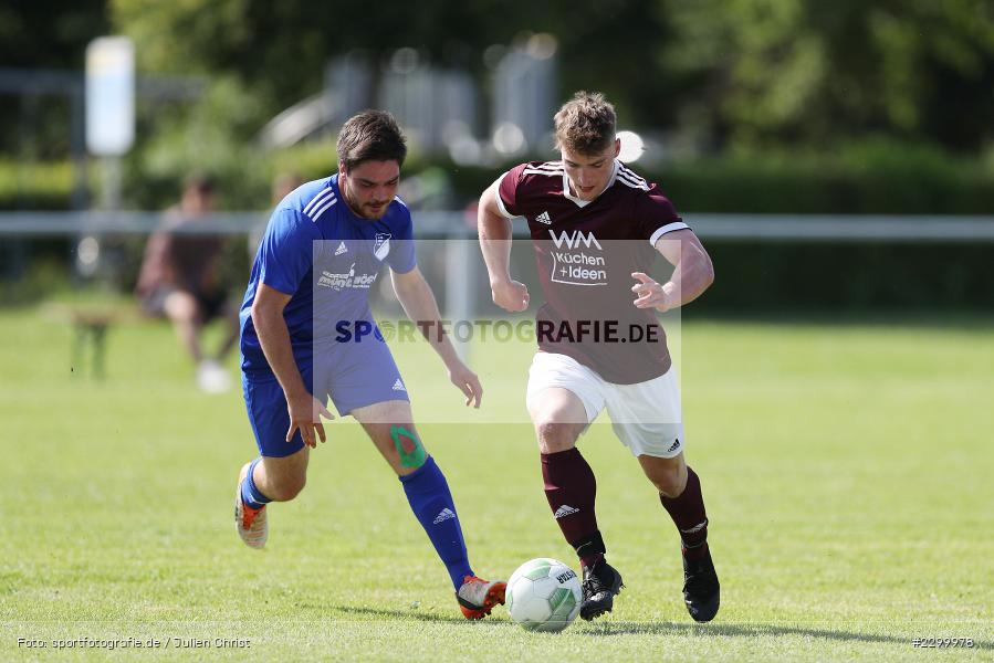 Luca Schmitt, Philipp Kiesel, Sportplatz, Gössenheim, 18.07.2021, Freundschaftsspiele, sport, action, Fussball, Deutschland, Juli 2021, Saison 2021/2022, TSV Partenstein, FC Gössenheim - Bild-ID: 2299978 Luca Schmitt, Philipp Kiesel, Sportplatz, Gössenheim, 18.07.2021, Freundschaftsspiele, sport, action, Fussball, Deutschland, Juli 2021, Saison 2021/2022, TSV Partenstein, FC Gössenheim - Bild-ID: 2299978