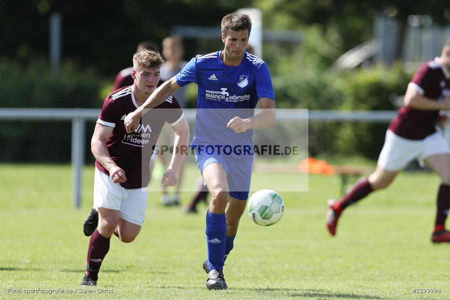 Benedikt Schlereth, Sportplatz, Gössenheim, 18.07.2021, Freundschaftsspiele, sport, action, Fussball, Deutschland, Juli 2021, Saison 2021/2022, TSV Partenstein, FC Gössenheim - Bild-ID: 2299994