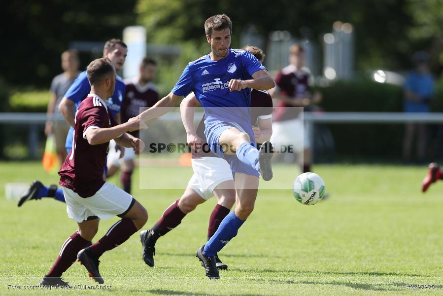Benedikt Schlereth, Sportplatz, Gössenheim, 18.07.2021, Freundschaftsspiele, sport, action, Fussball, Deutschland, Juli 2021, Saison 2021/2022, TSV Partenstein, FC Gössenheim - Bild-ID: 2299995