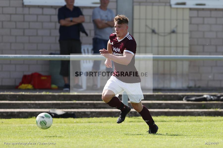 Philipp Kiesel, Sportplatz, Gössenheim, 18.07.2021, Freundschaftsspiele, sport, action, Fussball, Deutschland, Juli 2021, Saison 2021/2022, TSV Partenstein, FC Gössenheim - Bild-ID: 2299997