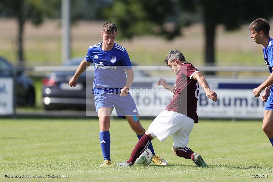 Pascal Henning, Sportplatz, Gössenheim, 18.07.2021, Freundschaftsspiele, sport, action, Fussball, Deutschland, Juli 2021, Saison 2021/2022, TSV Partenstein, FC Gössenheim - Bild-ID: 2300011