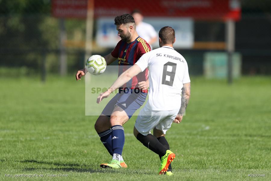 Aaron Brasch, Sportplatz, Karsbach, 18.07.2021, Freundschaftsspiele, sport, action, Fussball, Deutschland, Juli 2021, Saison 2021/2022, FV Mittelsinn/Obersinn, FC Karsbach - Bild-ID: 2300048