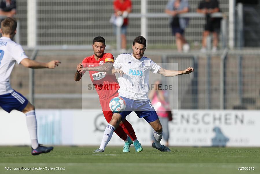 Aleksandro Petrovic, Elias Niesigk, Stadion am Schoenbusch, Aschaffenburg, 23.07.2021, BFV, sport, action, Fussball, Deutschland, Juli 2021, Saison 2021/2022, TSV, SVA, Regionalliga Bayern, TSV Buchbach, SV Viktoria Aschaffenburg - Bild-ID: 2300090 Aleksandro Petrovic, Elias Niesigk, Stadion am Schoenbusch, Aschaffenburg, 23.07.2021, BFV, sport, action, Fussball, Deutschland, Juli 2021, Saison 2021/2022, TSV, SVA, Regionalliga Bayern, TSV Buchbach, SV Viktoria Aschaffenburg - Bild-ID: 2300090