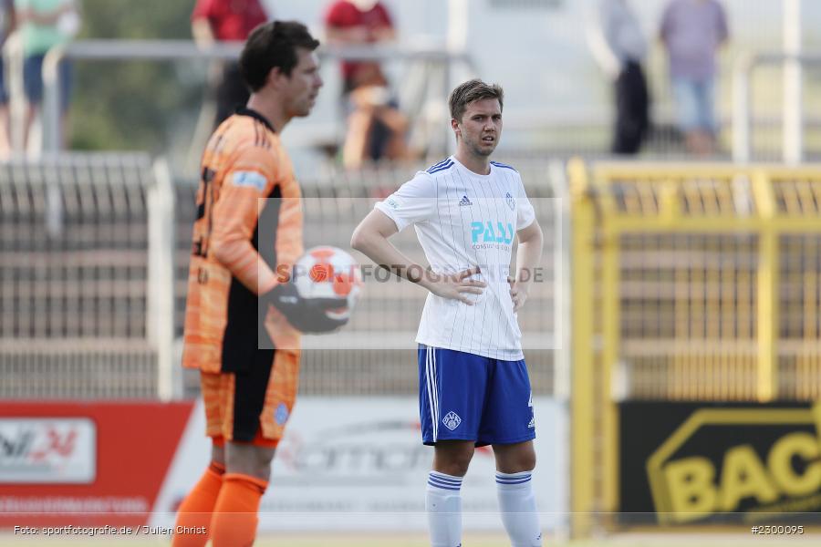 Luca Dähn, Stadion am Schoenbusch, Aschaffenburg, 23.07.2021, BFV, sport, action, Fussball, Deutschland, Juli 2021, Saison 2021/2022, TSV, SVA, Regionalliga Bayern, TSV Buchbach, SV Viktoria Aschaffenburg - Bild-ID: 2300095 Luca Dähn, Stadion am Schoenbusch, Aschaffenburg, 23.07.2021, BFV, sport, action, Fussball, Deutschland, Juli 2021, Saison 2021/2022, TSV, SVA, Regionalliga Bayern, TSV Buchbach, SV Viktoria Aschaffenburg - Bild-ID: 2300095