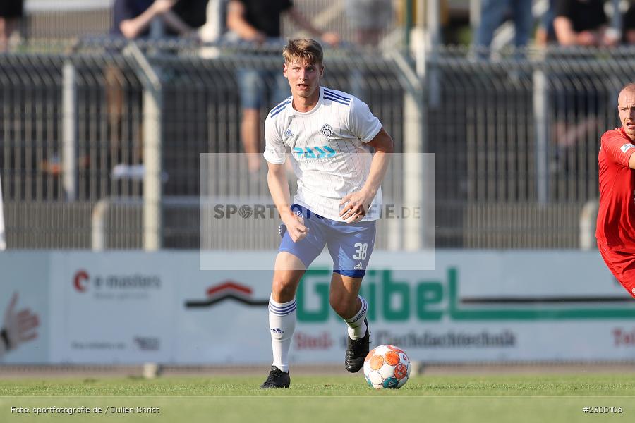Niklas Borger, Stadion am Schoenbusch, Aschaffenburg, 23.07.2021, BFV, sport, action, Fussball, Deutschland, Juli 2021, Saison 2021/2022, TSV, SVA, Regionalliga Bayern, TSV Buchbach, SV Viktoria Aschaffenburg - Bild-ID: 2300106 Niklas Borger, Stadion am Schoenbusch, Aschaffenburg, 23.07.2021, BFV, sport, action, Fussball, Deutschland, Juli 2021, Saison 2021/2022, TSV, SVA, Regionalliga Bayern, TSV Buchbach, SV Viktoria Aschaffenburg - Bild-ID: 2300106