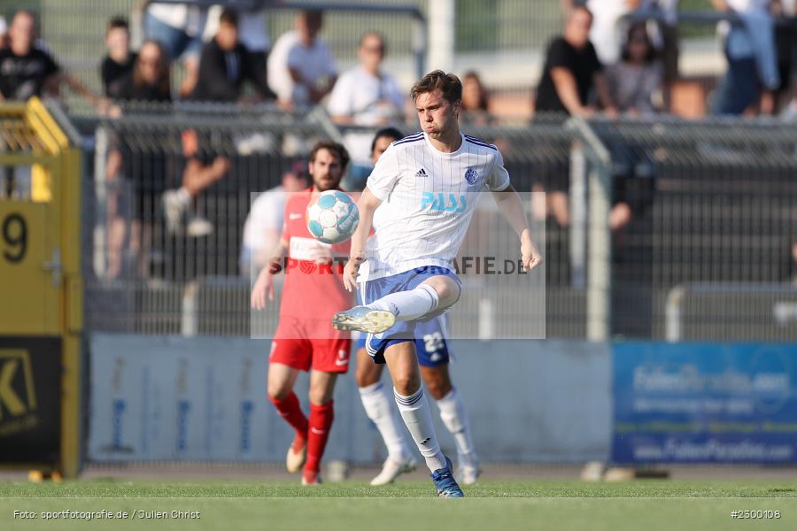 Luca Dähn, Stadion am Schoenbusch, Aschaffenburg, 23.07.2021, BFV, sport, action, Fussball, Deutschland, Juli 2021, Saison 2021/2022, TSV, SVA, Regionalliga Bayern, TSV Buchbach, SV Viktoria Aschaffenburg - Bild-ID: 2300108 Luca Dähn, Stadion am Schoenbusch, Aschaffenburg, 23.07.2021, BFV, sport, action, Fussball, Deutschland, Juli 2021, Saison 2021/2022, TSV, SVA, Regionalliga Bayern, TSV Buchbach, SV Viktoria Aschaffenburg - Bild-ID: 2300108