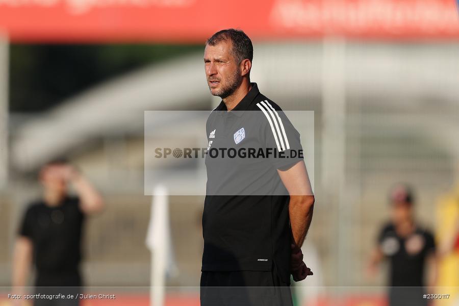 Jochen Seitz, Stadion am Schoenbusch, Aschaffenburg, 23.07.2021, BFV, sport, action, Fussball, Deutschland, Juli 2021, Saison 2021/2022, TSV, SVA, Regionalliga Bayern, TSV Buchbach, SV Viktoria Aschaffenburg - Bild-ID: 2300117 Jochen Seitz, Stadion am Schoenbusch, Aschaffenburg, 23.07.2021, BFV, sport, action, Fussball, Deutschland, Juli 2021, Saison 2021/2022, TSV, SVA, Regionalliga Bayern, TSV Buchbach, SV Viktoria Aschaffenburg - Bild-ID: 2300117
