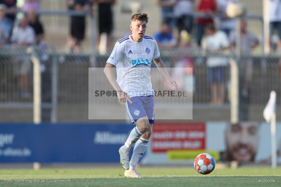 Benedict Laverty, Stadion am Schoenbusch, Aschaffenburg, 23.07.2021, BFV, sport, action, Fussball, Deutschland, Juli 2021, Saison 2021/2022, TSV, SVA, Regionalliga Bayern, TSV Buchbach, SV Viktoria Aschaffenburg - Bild-ID: 2300118 Benedict Laverty, Stadion am Schoenbusch, Aschaffenburg, 23.07.2021, BFV, sport, action, Fussball, Deutschland, Juli 2021, Saison 2021/2022, TSV, SVA, Regionalliga Bayern, TSV Buchbach, SV Viktoria Aschaffenburg - Bild-ID: 2300118