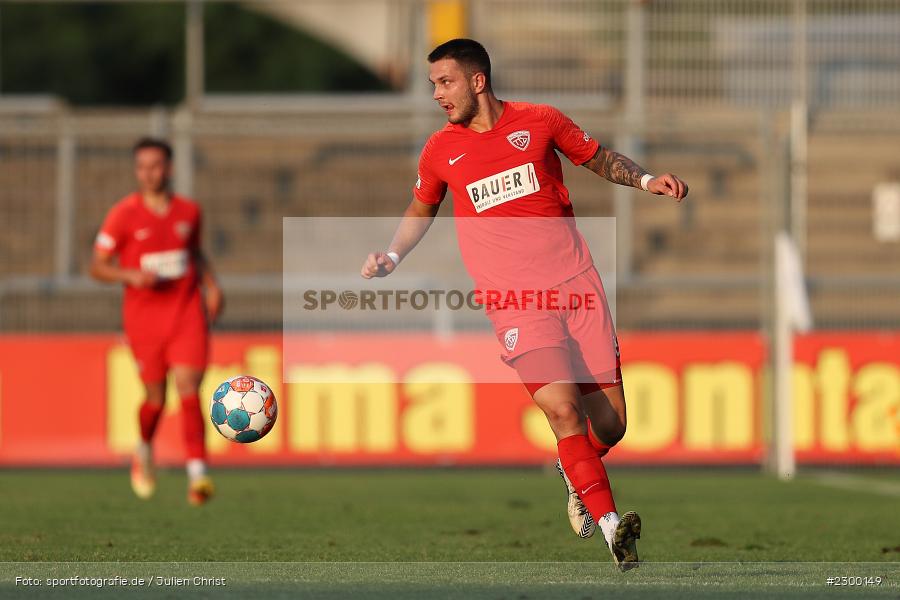 Marcel Spitzer, Stadion am Schoenbusch, Aschaffenburg, 23.07.2021, BFV, sport, action, Fussball, Deutschland, Juli 2021, Saison 2021/2022, TSV, SVA, Regionalliga Bayern, TSV Buchbach, SV Viktoria Aschaffenburg - Bild-ID: 2300149 Marcel Spitzer, Stadion am Schoenbusch, Aschaffenburg, 23.07.2021, BFV, sport, action, Fussball, Deutschland, Juli 2021, Saison 2021/2022, TSV, SVA, Regionalliga Bayern, TSV Buchbach, SV Viktoria Aschaffenburg - Bild-ID: 2300149