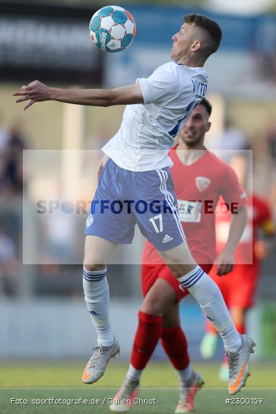 Ballannahme, Niklas Meyer, Stadion am Schoenbusch, Aschaffenburg, 23.07.2021, BFV, sport, action, Fussball, Deutschland, Juli 2021, Saison 2021/2022, TSV, SVA, Regionalliga Bayern, TSV Buchbach, SV Viktoria Aschaffenburg - Bild-ID: 2300159 Ballannahme, Niklas Meyer, Stadion am Schoenbusch, Aschaffenburg, 23.07.2021, BFV, sport, action, Fussball, Deutschland, Juli 2021, Saison 2021/2022, TSV, SVA, Regionalliga Bayern, TSV Buchbach, SV Viktoria Aschaffenburg - Bild-ID: 2300159