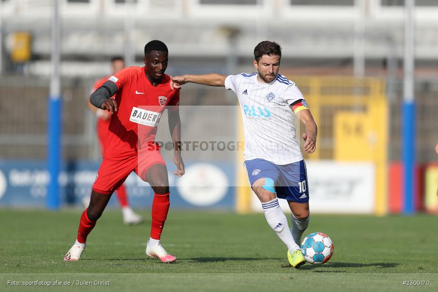 Benjamin Baier, Stadion am Schoenbusch, Aschaffenburg, 23.07.2021, BFV, sport, action, Fussball, Deutschland, Juli 2021, Saison 2021/2022, TSV, SVA, Regionalliga Bayern, TSV Buchbach, SV Viktoria Aschaffenburg - Bild-ID: 2300170 Benjamin Baier, Stadion am Schoenbusch, Aschaffenburg, 23.07.2021, BFV, sport, action, Fussball, Deutschland, Juli 2021, Saison 2021/2022, TSV, SVA, Regionalliga Bayern, TSV Buchbach, SV Viktoria Aschaffenburg - Bild-ID: 2300170
