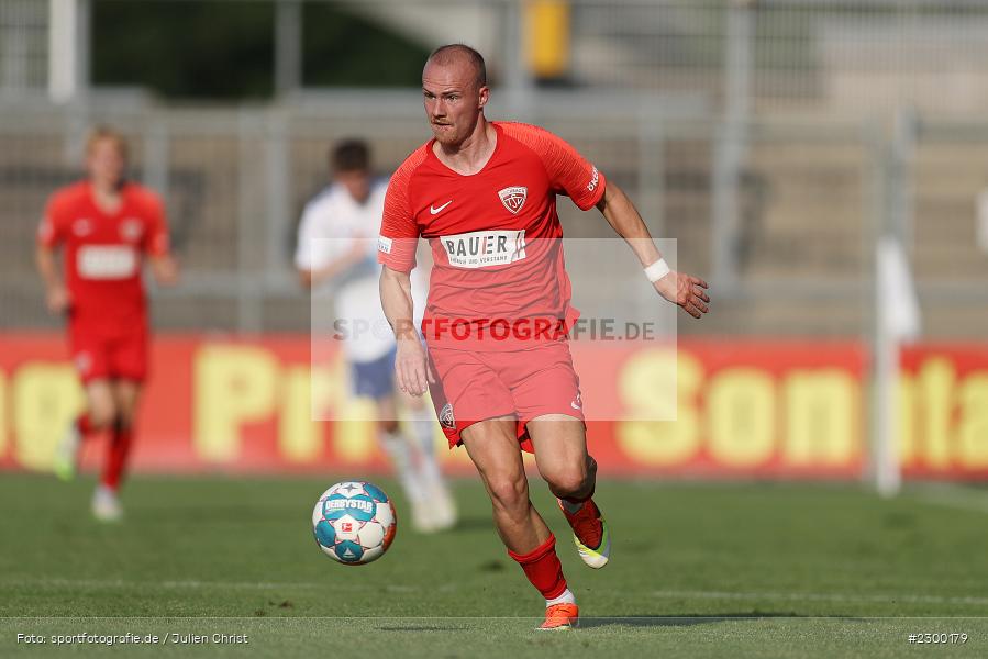 Thomas Winklbauer, Stadion am Schoenbusch, Aschaffenburg, 23.07.2021, BFV, sport, action, Fussball, Deutschland, Juli 2021, Saison 2021/2022, TSV, SVA, Regionalliga Bayern, TSV Buchbach, SV Viktoria Aschaffenburg - Bild-ID: 2300179