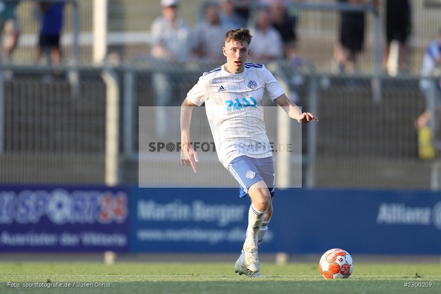 Benedict Laverty, Stadion am Schoenbusch, Aschaffenburg, 23.07.2021, BFV, sport, action, Fussball, Deutschland, Juli 2021, Saison 2021/2022, TSV, SVA, Regionalliga Bayern, TSV Buchbach, SV Viktoria Aschaffenburg - Bild-ID: 2300209 Benedict Laverty, Stadion am Schoenbusch, Aschaffenburg, 23.07.2021, BFV, sport, action, Fussball, Deutschland, Juli 2021, Saison 2021/2022, TSV, SVA, Regionalliga Bayern, TSV Buchbach, SV Viktoria Aschaffenburg - Bild-ID: 2300209
