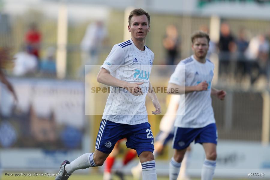 Tom Schulz, Stadion am Schoenbusch, Aschaffenburg, 23.07.2021, BFV, sport, action, Fussball, Deutschland, Juli 2021, Saison 2021/2022, TSV, SVA, Regionalliga Bayern, TSV Buchbach, SV Viktoria Aschaffenburg - Bild-ID: 2300216