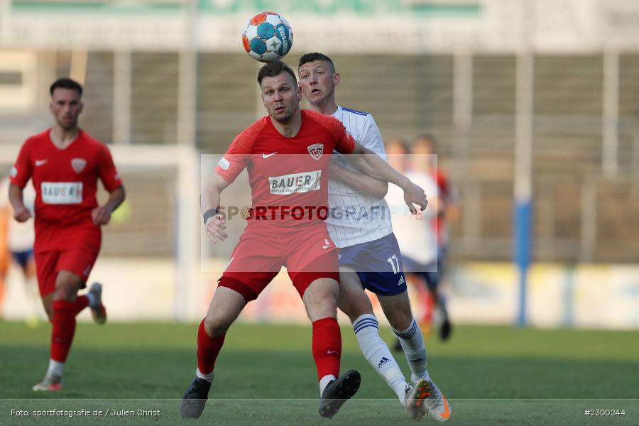 Niklas Meyer, Stadion am Schoenbusch, Aschaffenburg, 23.07.2021, BFV, sport, action, Fussball, Deutschland, Juli 2021, Saison 2021/2022, TSV, SVA, Regionalliga Bayern, TSV Buchbach, SV Viktoria Aschaffenburg - Bild-ID: 2300244