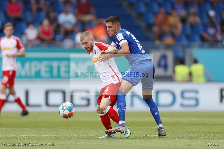 Jan-Niklas Beste, Merck-Stadion, Darmstadt, 24.07.2021, DFL, sport, action, Fussball, Deutschland, Juli 2021, Saison 2021/2022, SSV, SVD, Bundesliga, 2. Bundesliga, SSV Jahn Regensburg, SV Darmstadt 98 - Bild-ID: 2300275