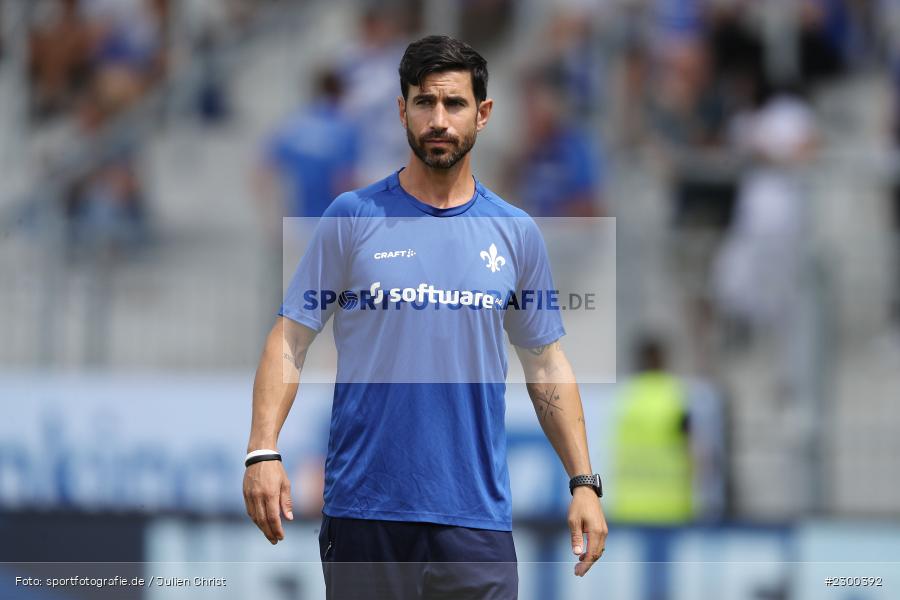 Co-Trainer, Ovid Hajou, Merck-Stadion, Darmstadt, 24.07.2021, DFL, sport, action, Fussball, Deutschland, Juli 2021, Saison 2021/2022, SSV, SVD, Bundesliga, 2. Bundesliga, SSV Jahn Regensburg, SV Darmstadt 98 - Bild-ID: 2300392