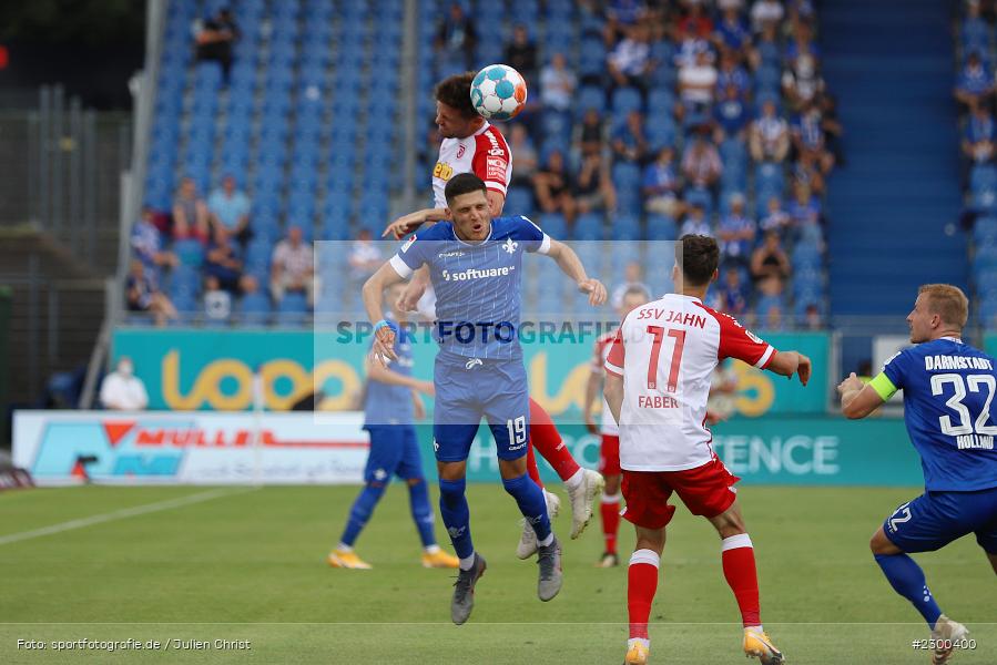 Andreas Albers, Merck-Stadion, Darmstadt, 24.07.2021, DFL, sport, action, Fussball, Deutschland, Juli 2021, Saison 2021/2022, SSV, SVD, Bundesliga, 2. Bundesliga, SSV Jahn Regensburg, SV Darmstadt 98 - Bild-ID: 2300400