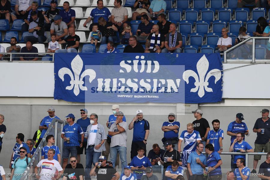 Support Bergstrasse, Süd Hessen, Merck-Stadion, Darmstadt, 24.07.2021, DFL, sport, action, Fussball, Deutschland, Juli 2021, Saison 2021/2022, SSV, SVD, Bundesliga, 2. Bundesliga, SSV Jahn Regensburg, SV Darmstadt 98 - Bild-ID: 2300449 Support Bergstrasse, Süd Hessen, Merck-Stadion, Darmstadt, 24.07.2021, DFL, sport, action, Fussball, Deutschland, Juli 2021, Saison 2021/2022, SSV, SVD, Bundesliga, 2. Bundesliga, SSV Jahn Regensburg, SV Darmstadt 98 - Bild-ID: 2300449