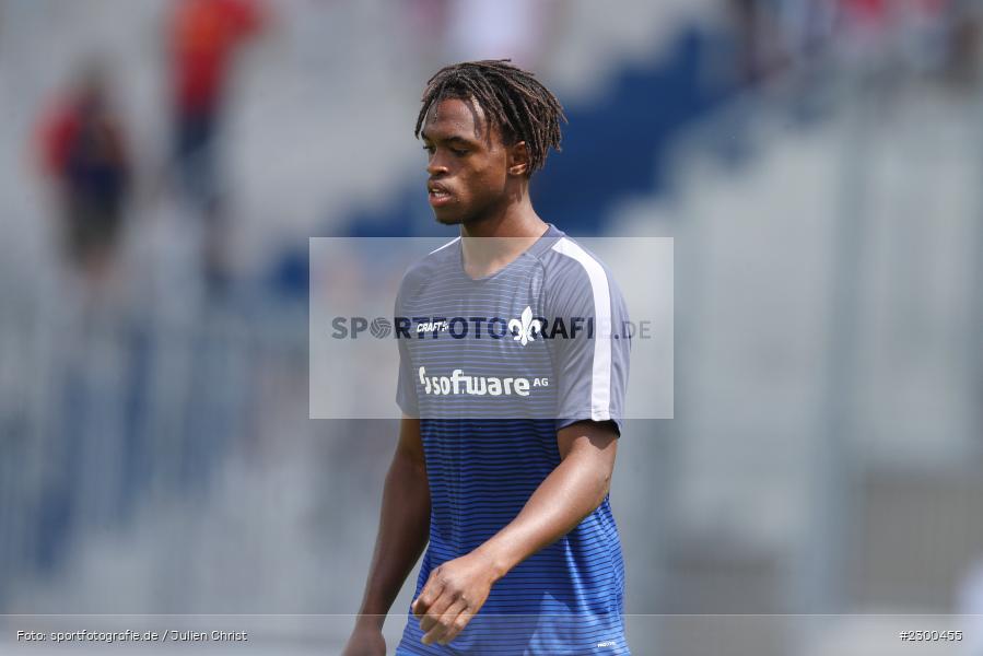John Peter Sesay, Merck-Stadion, Darmstadt, 24.07.2021, DFL, sport, action, Fussball, Deutschland, Juli 2021, Saison 2021/2022, SSV, SVD, Bundesliga, 2. Bundesliga, SSV Jahn Regensburg, SV Darmstadt 98 - Bild-ID: 2300455 John Peter Sesay, Merck-Stadion, Darmstadt, 24.07.2021, DFL, sport, action, Fussball, Deutschland, Juli 2021, Saison 2021/2022, SSV, SVD, Bundesliga, 2. Bundesliga, SSV Jahn Regensburg, SV Darmstadt 98 - Bild-ID: 2300455
