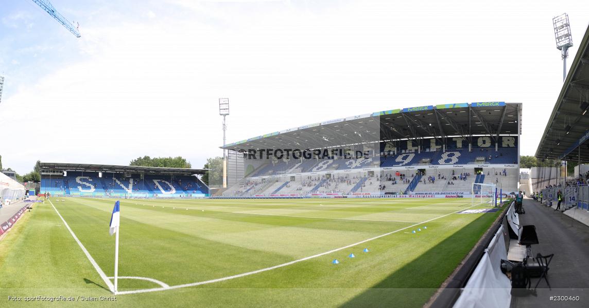Stadionansicht, Merck-Stadion, Darmstadt, 25.07.2021, DFL, sport, action, Fussball, Deutschland, Juli 2021, Saison 2021/2022, SSV, SVD, Bundesliga, 2. Bundesliga, SSV Jahn Regensburg, SV Darmstadt 98 - Bild-ID: 2300460