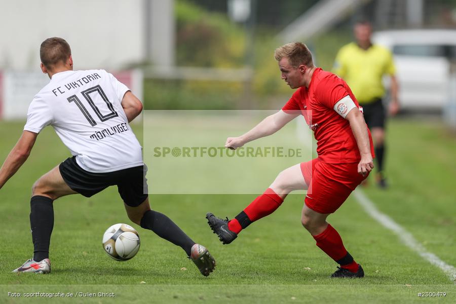 Louis Matko, Jan Vogt, sport, action, Sportplatz Duivenallee, Saison 2021/2022, Juli 2021, Gemünden, Fussball, FVGS, FV Gemünden/Seifriedsburg, FCM, FC Mömlingen, Deutschland, Bezirksliga Unterfranken West, BFV, 25.07.2021 - Bild-ID: 2300479 Louis Matko, Jan Vogt, sport, action, Sportplatz Duivenallee, Saison 2021/2022, Juli 2021, Gemünden, Fussball, FVGS, FV Gemünden/Seifriedsburg, FCM, FC Mömlingen, Deutschland, Bezirksliga Unterfranken West, BFV, 25.07.2021 - Bild-ID: 2300479