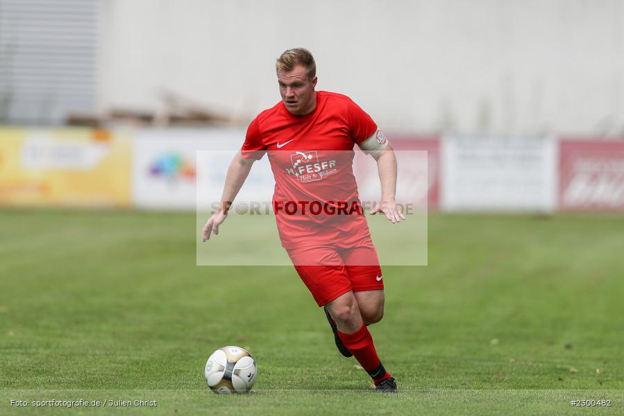 Jan Vogt, sport, action, Sportplatz Duivenallee, Saison 2021/2022, Juli 2021, Gemünden, Fussball, FVGS, FV Gemünden/Seifriedsburg, FCM, FC Mömlingen, Deutschland, Bezirksliga Unterfranken West, BFV, 25.07.2021 - Bild-ID: 2300482 Jan Vogt, sport, action, Sportplatz Duivenallee, Saison 2021/2022, Juli 2021, Gemünden, Fussball, FVGS, FV Gemünden/Seifriedsburg, FCM, FC Mömlingen, Deutschland, Bezirksliga Unterfranken West, BFV, 25.07.2021 - Bild-ID: 2300482