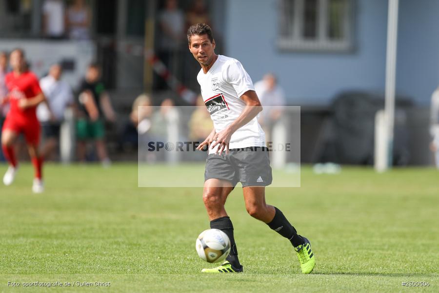 Bastian Koch, sport, action, Sportplatz Duivenallee, Saison 2021/2022, Juli 2021, Gemünden, Fussball, FVGS, FV Gemünden/Seifriedsburg, FCM, FC Mömlingen, Deutschland, Bezirksliga Unterfranken West, BFV, 25.07.2021 - Bild-ID: 2300506