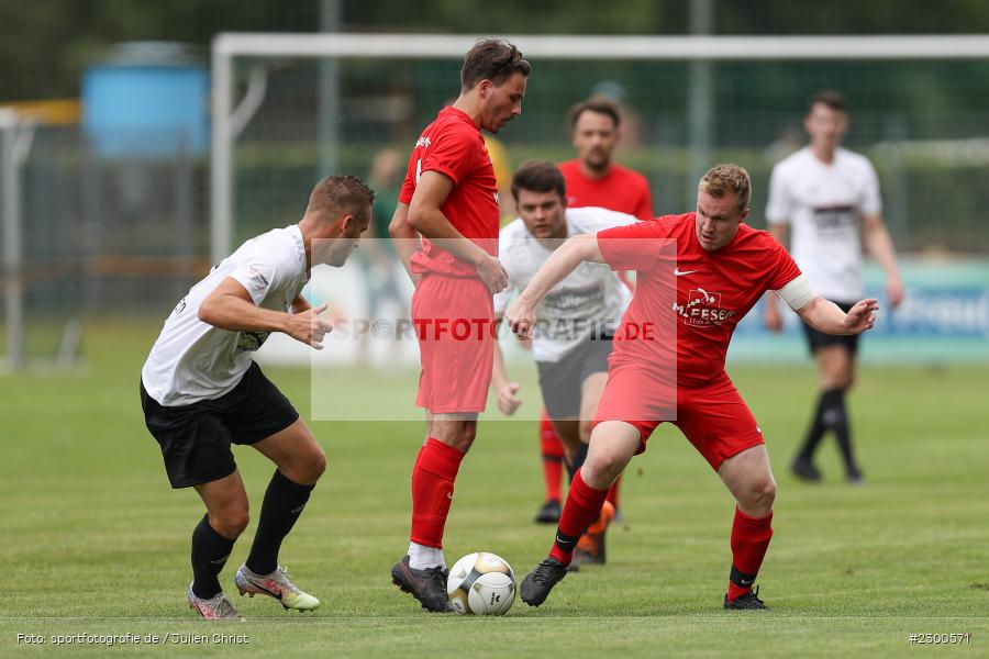 Jan Vogt, sport, action, Sportplatz Duivenallee, Saison 2021/2022, Juli 2021, Gemünden, Fussball, FVGS, FV Gemünden/Seifriedsburg, FCM, FC Mömlingen, Deutschland, Bezirksliga Unterfranken West, BFV, 25.07.2021 - Bild-ID: 2300571 Jan Vogt, sport, action, Sportplatz Duivenallee, Saison 2021/2022, Juli 2021, Gemünden, Fussball, FVGS, FV Gemünden/Seifriedsburg, FCM, FC Mömlingen, Deutschland, Bezirksliga Unterfranken West, BFV, 25.07.2021 - Bild-ID: 2300571