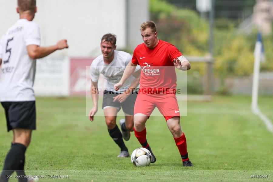 Jan Vogt, sport, action, Sportplatz Duivenallee, Saison 2021/2022, Juli 2021, Gemünden, Fussball, FVGS, FV Gemünden/Seifriedsburg, FCM, FC Mömlingen, Deutschland, Bezirksliga Unterfranken West, BFV, 25.07.2021 - Bild-ID: 2300601 Jan Vogt, sport, action, Sportplatz Duivenallee, Saison 2021/2022, Juli 2021, Gemünden, Fussball, FVGS, FV Gemünden/Seifriedsburg, FCM, FC Mömlingen, Deutschland, Bezirksliga Unterfranken West, BFV, 25.07.2021 - Bild-ID: 2300601