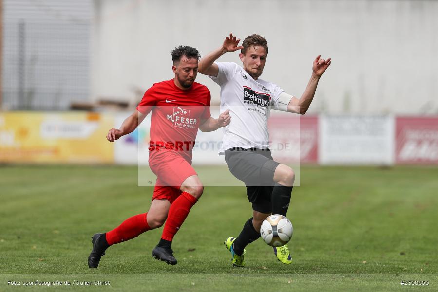 Robert Erfurt, sport, action, Sportplatz Duivenallee, Saison 2021/2022, Juli 2021, Gemünden, Fussball, FVGS, FV Gemünden/Seifriedsburg, FCM, FC Mömlingen, Deutschland, Bezirksliga Unterfranken West, BFV, 25.07.2021 - Bild-ID: 2300650