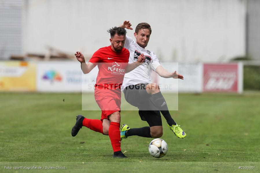 Robert Erfurt, sport, action, Sportplatz Duivenallee, Saison 2021/2022, Juli 2021, Gemünden, Fussball, FVGS, FV Gemünden/Seifriedsburg, FCM, FC Mömlingen, Deutschland, Bezirksliga Unterfranken West, BFV, 25.07.2021 - Bild-ID: 2300651