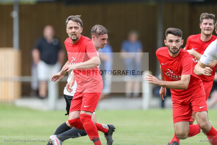 Jens Fromm, sport, action, Sportplatz Duivenallee, Saison 2021/2022, Juli 2021, Gemünden, Fussball, FVGS, FV Gemünden/Seifriedsburg, FCM, FC Mömlingen, Deutschland, Bezirksliga Unterfranken West, BFV, 25.07.2021 - Bild-ID: 2300702