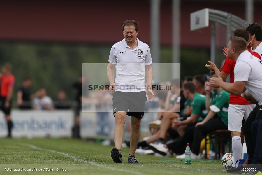 Mimik, Gestik, Emotionen, Frust, Markus Köhler, Sportgelände, Karlburg, 27.07.2021, BFV, sport, action, Fussball, Deutschland, Juli 2021, Saison 2021/2022, Grabfeldgallier, TSV, Bayernliga Nord, TSV Großbardorf, TSV Karlburg - Bild-ID: 2300732