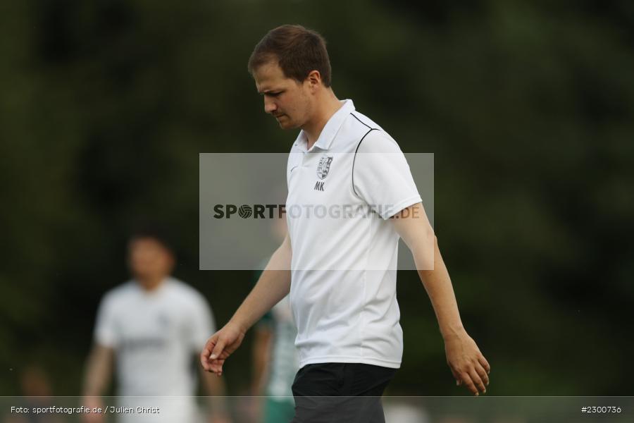 Trainer, Markus Köhler, Sportgelände, Karlburg, 27.07.2021, BFV, sport, action, Fussball, Deutschland, Juli 2021, Saison 2021/2022, Grabfeldgallier, TSV, Bayernliga Nord, TSV Großbardorf, TSV Karlburg - Bild-ID: 2300736