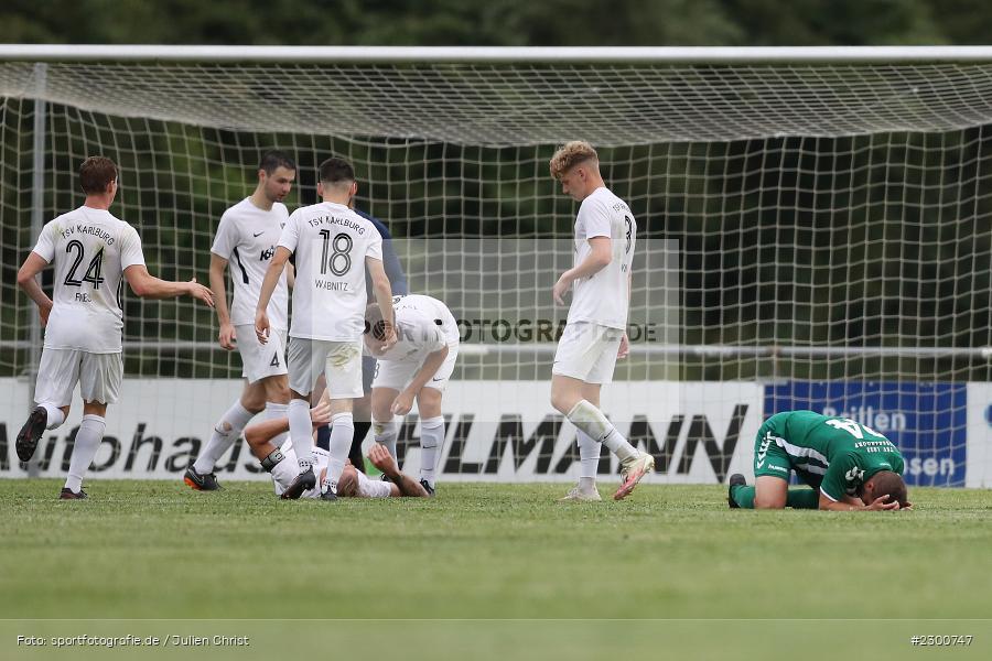 Frust, Manuel Leicht, Sportgelände, Karlburg, 27.07.2021, BFV, sport, action, Fussball, Deutschland, Juli 2021, Saison 2021/2022, Grabfeldgallier, TSV, Bayernliga Nord, TSV Großbardorf, TSV Karlburg - Bild-ID: 2300747