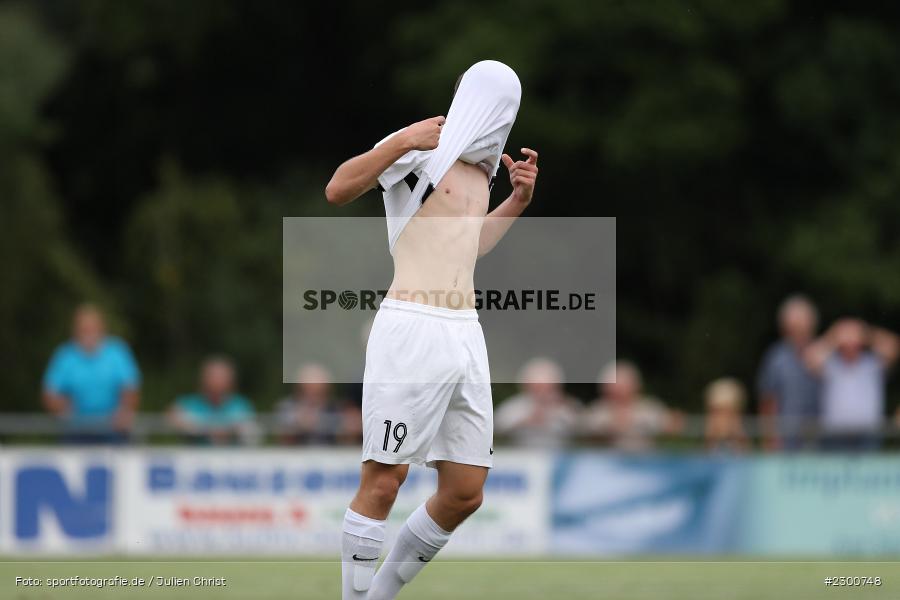 Emotionen, Frust, Fabio Gobbo, Sportgelände, Karlburg, 27.07.2021, BFV, sport, action, Fussball, Deutschland, Juli 2021, Saison 2021/2022, Grabfeldgallier, TSV, Bayernliga Nord, TSV Großbardorf, TSV Karlburg - Bild-ID: 2300748