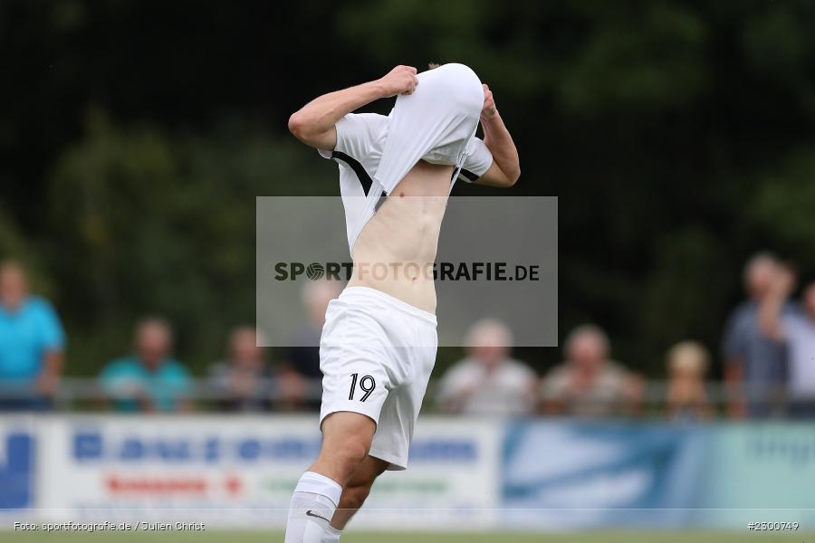 Emotionen, Frust, Fabio Gobbo, Sportgelände, Karlburg, 27.07.2021, BFV, sport, action, Fussball, Deutschland, Juli 2021, Saison 2021/2022, Grabfeldgallier, TSV, Bayernliga Nord, TSV Großbardorf, TSV Karlburg - Bild-ID: 2300749
