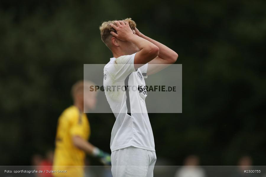 Hadern, Adrian Winter, Sportgelände, Karlburg, 27.07.2021, BFV, sport, action, Fussball, Deutschland, Juli 2021, Saison 2021/2022, Grabfeldgallier, TSV, Bayernliga Nord, TSV Großbardorf, TSV Karlburg - Bild-ID: 2300755