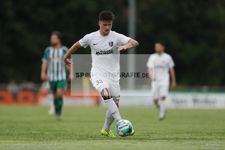 Pascal Jeni, Sportgelände, Karlburg, 27.07.2021, BFV, sport, action, Fussball, Deutschland, Juli 2021, Saison 2021/2022, Grabfeldgallier, TSV, Bayernliga Nord, TSV Großbardorf, TSV Karlburg - Bild-ID: 2300760